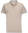 04502 Pulse SOL'S Unisex Pulse Twin Piqué Polo Shirt rope colour image